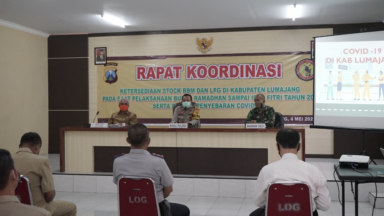 Rakoor ketersediaan BBM dan LPG di Lumajang.