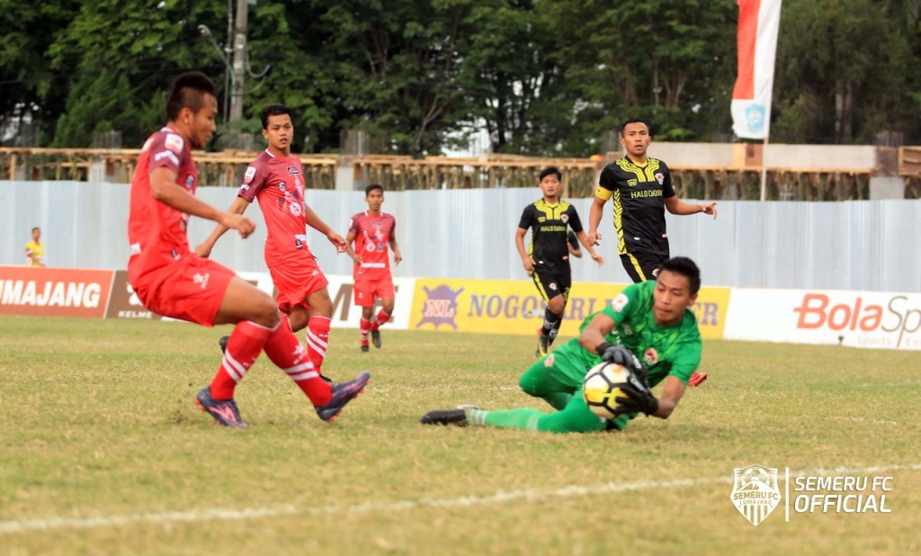 Main Dikandang, Semeru FC Harus Takluk 0-1 dari Kalteng Putra