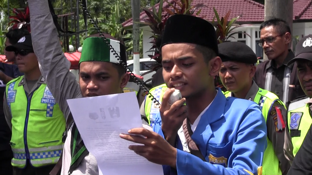 Demo UU MD3, Mahasiswa Mengaku Tak Kenal DPR RI Dapil Lumajang-Jember